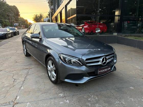 MERCEDES-BENZ C 180 1.6 CGI AVANTGARDE 16V TURBO GASOLINA 4P AUTOMÁTICO MERCEDES-BENZ C 180 1.6 CGI AVANTGARDE 16V TURBO GASOLINA 4P AUTOMÁTICO